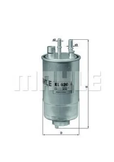 Паливний фільтр Knecht/Mahle KL630