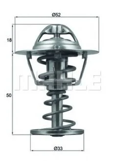 Термостат Knecht/Mahle TX 126 82 D