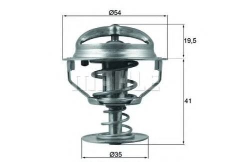 Термостат Knecht/Mahle TX 164 82 D