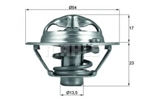 Термостат Knecht/Mahle TX 118 82 D