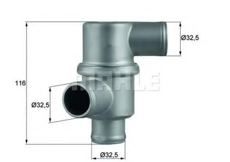Термостат Knecht/Mahle TH 37 80
