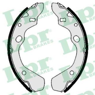 Комплект гальмівних колодок з 4 шт. барабанів LPR 05800