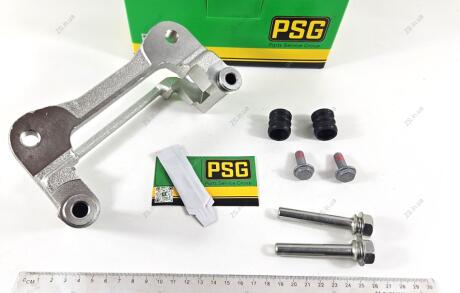 Основание скобы ГАЗ 3302, 3110 в сборе /(р/к скобы супорта полн. (скоба+ пальцы + болты+ смазка) скоба суппорта \'Premium\' Газель, Волга PSG 3105-3501210-13