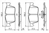 Гальмівні колодки дискові Bosch 0986494829 (фото 2)
