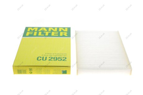 Фiльтр салону MANN-FILTER CU2952