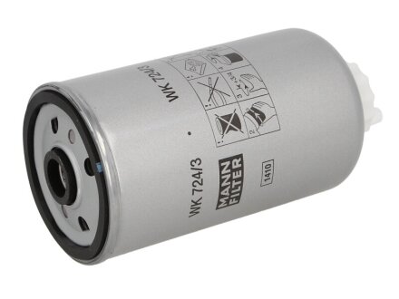 Паливний фільтр MANN-FILTER WK724/3