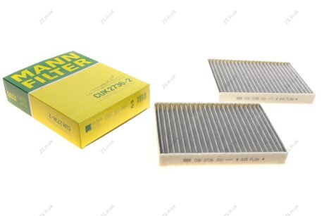 Фiльтр салону MANN-FILTER CUK2736-2