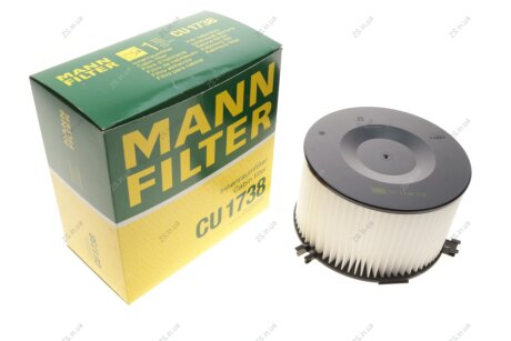 Фiльтр салону MANN-FILTER CU1738