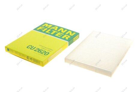 Фiльтр салону MANN-FILTER CU2620