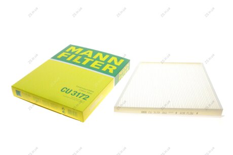 Фiльтр салону MANN-FILTER CU3172