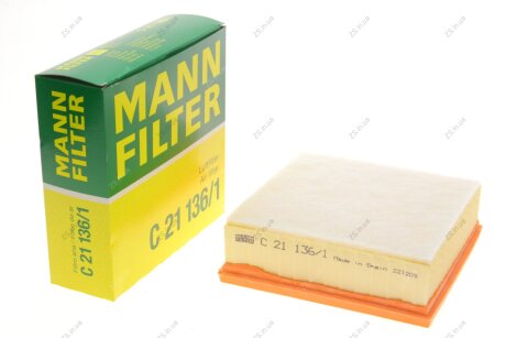 Повітряний фільтр MANN-FILTER C21136/1