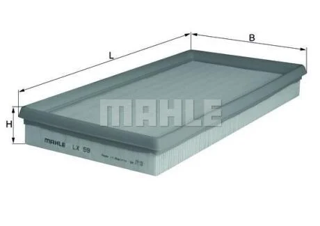 Повітряний фільтр Knecht/Mahle LX59