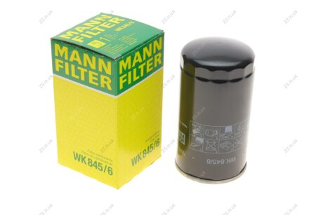 Паливний фільтр MANN-FILTER WK845/6