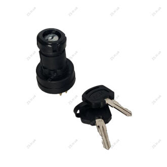 Замок запалювання КАМАЗ, МТЗ (м\'яка оббивка ключа) з ключами TIGEAR 1202.3704-03