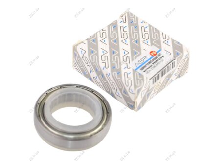Подшипник рулевого управления ВАЗ 2108-15, ГАЗ 3302, 31105, Москвич 2141 опора вала со втулкой (61805 ZZ) "Улучшенная конструкция Р6" ASR 930904/P6
