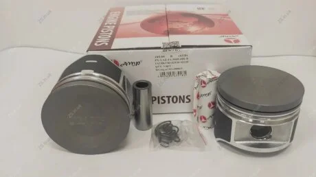 К-т поршнiв з пальцями AMP_PX-UAZ-4A-5660-000-D УАЗ-421 100.00 STD(4шт) анодир AMP PX-UAZ-4A-5660-000-D
