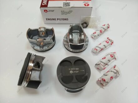 К-т поршнів з пальцями AMP_PX-LAD-4A-2805-000-E Priora d.82.00 STD(4шт) анодир AMP PX-LAD-4A-2805-000-E