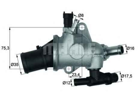 Термостат Knecht/Mahle TI 142 83