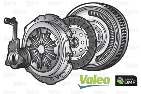 Маховик+комплект зчеплення Valeo 837444