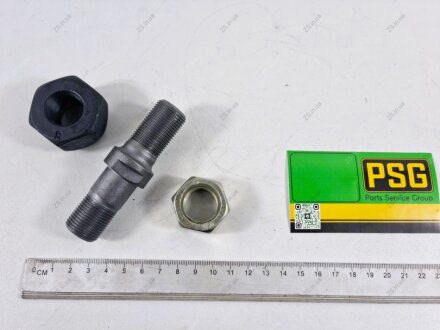 Шпилька колеса КАМАЗ 4310 ЗИЛ 131 М20х1,5 Ст40Cr (прочн. 10.9 тефлон) гайки 1/21643/11, 250712 PSG 4310-3103070 250712