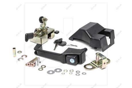 Замок дверей МТЗ правий в зборі (уніфікована кабіна УК) (комплект) <> ДК 80-6105010-01