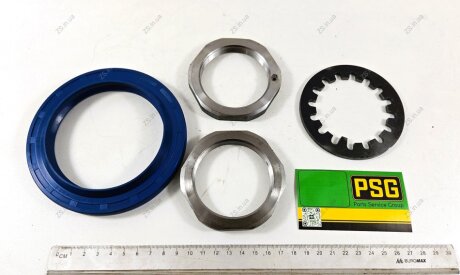 Р/к ступицы ГАЗ 3307,53 задн. КРЕПЕЖ (2 гайки+ шайба, сальник, PSG 3307-3104858-13