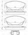 Гальмівні колодки дискові Bosch 0986494657 (фото 8)