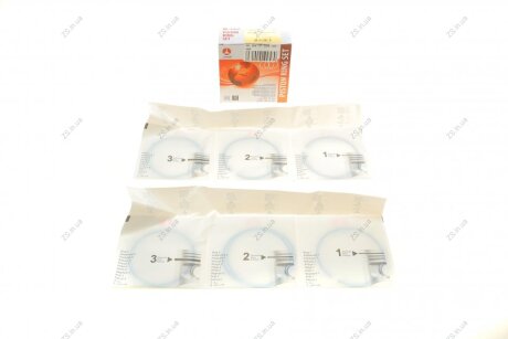 К-т поршн. кiлець TiN PR-CHE-47-3549-025 Lac LDA (1,2х1,2х2,0) 80,75 AMP PR-CHE-47-3549-025-SET