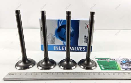 Клапан Газель NEXT, Бизнес дв.Evotech 2,7 компл. (4шт впуск) азотиров. (под ГБО) (4шт/42x9x117,2) А274-1007010 AMP PWOL007-S-0-N