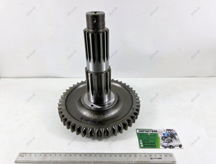 Вал вторинний КПП МТЗ без гайки (БЗТДіА) БЗТДиА 50-1701252