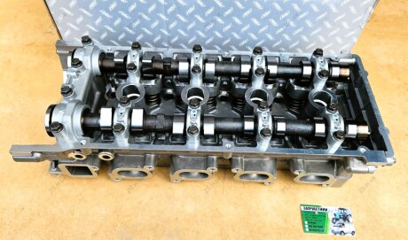 Головка блоку ГАЗЕЛЬ дв.405,406,409 5 опор с клапанами и распред. валами в зб. Rider 406.3906562-12