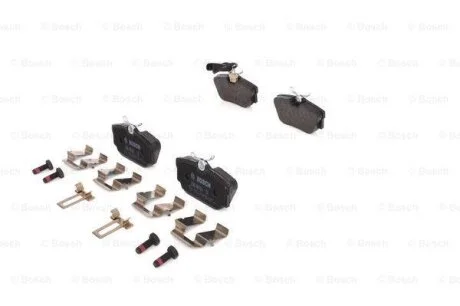 Комплект гальмівних колодок - дискові Bosch 0986494619