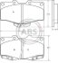 Колодка гальм. TOYOTA / VW Hi-Lux/Landcruiser передн. (ABS) A.B.S. 36724 (фото 1)