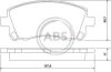 Колодка гальм. SUBARU Forester / Impreza / Legacy передн. (ABS) A.B.S. 36972 (фото 1)