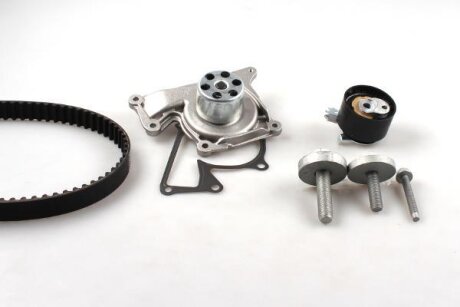 Комплект зубчастого ременя із водяним насосом HEPU PK09651