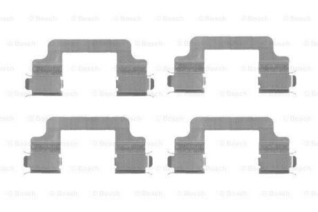 Монтажний к-кт гальмівних колодок Bosch 1 987 474 455