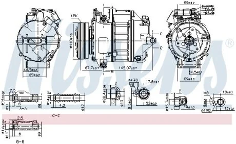 Компресор кондиціонера Nissens 890759