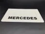 Бризковик з написом "MERCEDES" Тиснений білий (360Х640) GURBUZ PLASTIK GP0210 (фото 1)
