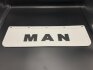 Бризковик на крило кабіни з об\'ємним малюнком "MAN" Білий (180X600) GURBUZ PLASTIK GP0605 (фото 1)