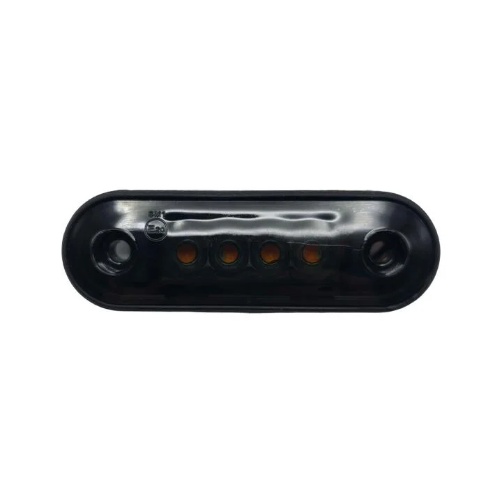 Габаритний ліхтар 12-24v 4 LED Червоний Smoke 8 см FR0170 FORM PLAS FR0170LFR (фото 1)