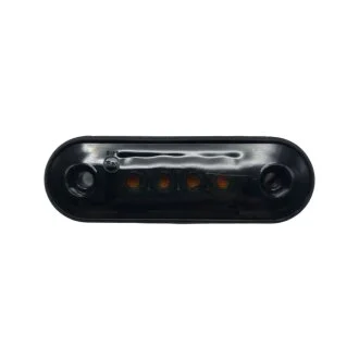 Габаритний ліхтар 12-24v 4 LED Червоний Smoke 8 см FR0170 FORM PLAS FR0170LFR