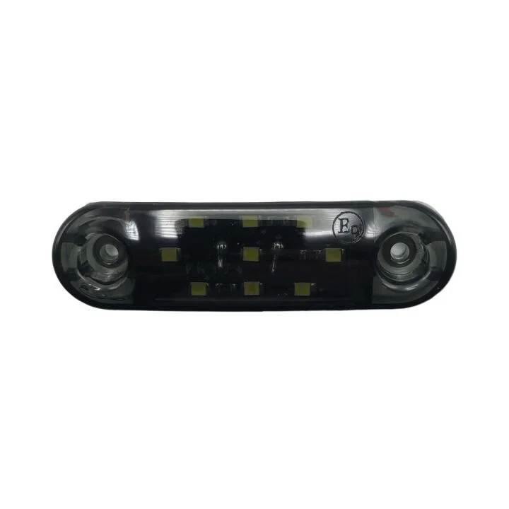 Габаритний ліхтар 12-24v 9 LED Білий Smoke 8 см FR0174 FORM PLAS FR0174FW (фото 1)
