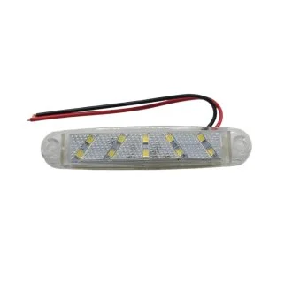 Габаритний ліхтар 12-24В 10LED білий FORM PLAS DEP-FR0300W