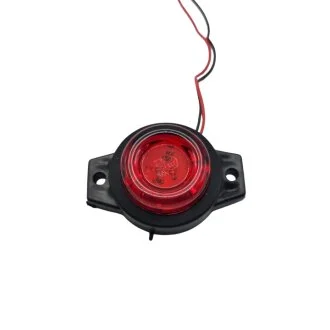 Габаритний ліхтар діодний 12-24В 6LED червоний FORM PLAS DEP-FR0166R