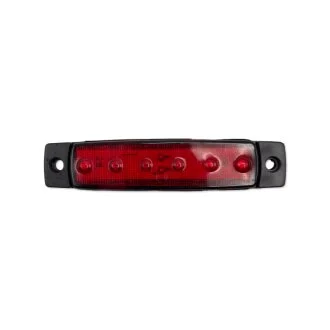 Габаритний ліхтар світлодіодний Червоний 12-24v LED FORM PLAS FR0172R