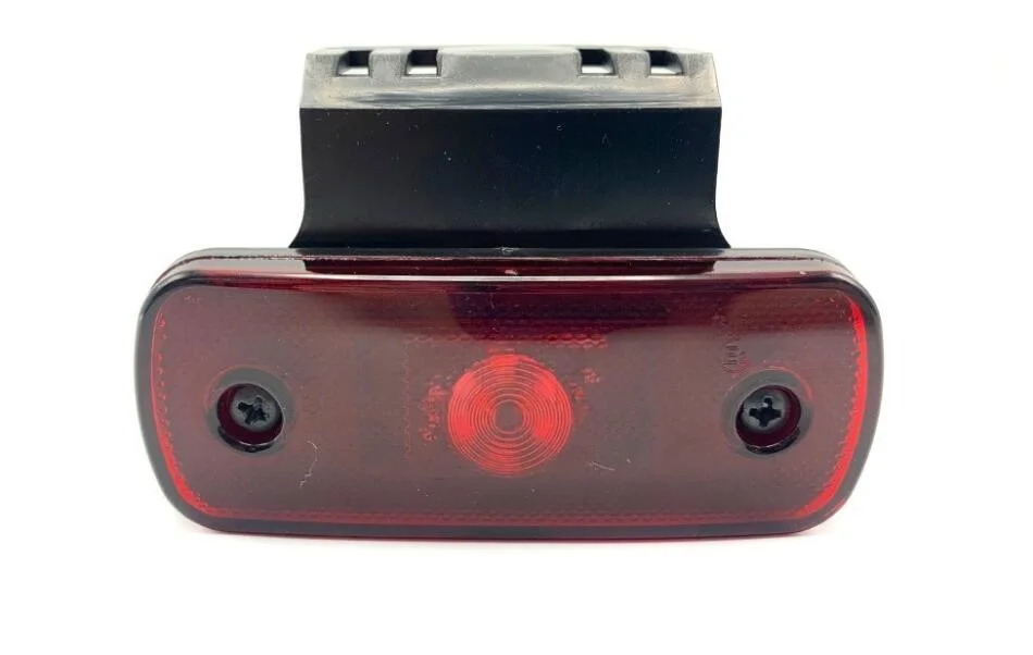 Габаритний ліхтар Червоний 12-24v з кронштейном 6LED FORM PLAS DEP-FR0189R (фото 1)