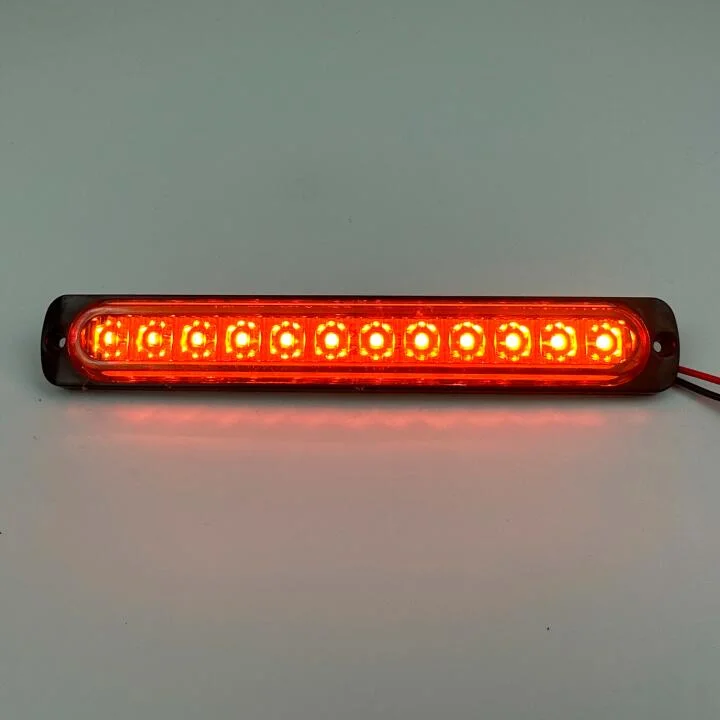 Ліхтар габаритний діодний 24В 12LED жовтий FORM PLAS DEP-FR0279Y (фото 1)