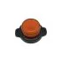 Ліхтарик габаритний круглий 12-24v Неон Жовтий FORM PLAS FR0168Y (фото 1)