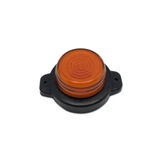 Ліхтарик габаритний круглий 12-24v Неон Жовтий FORM PLAS FR0168Y
