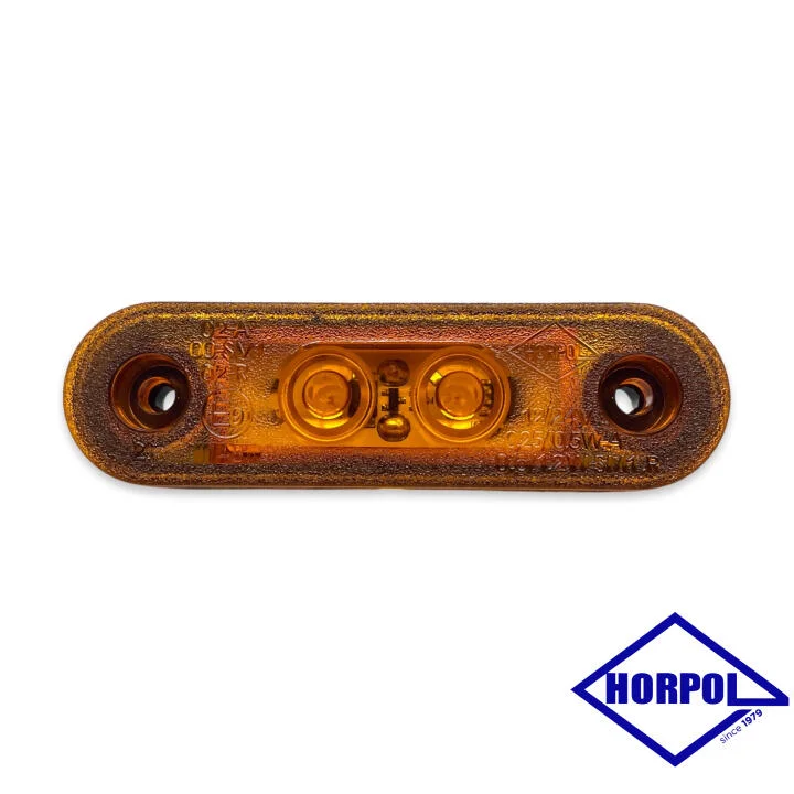 Габаритний ліхтар 12-24v LED 2 Жовтий HORPOL LD957 (фото 1)
